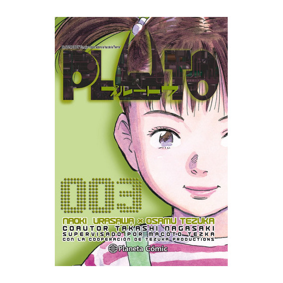 Libro Pluto 3 - Naoki Urasawa