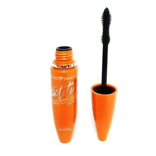 Mascara Pestañas Diamond Beauty Exactitud Fibras Alargadoras Naranja