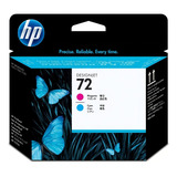 Cabeça De Impressão Hp 72 Cores Magenta/ciano Tr-c9383a /v