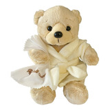 Bata De Peluche Ganz Get Well Soon, Color Crema Con Manta, 2