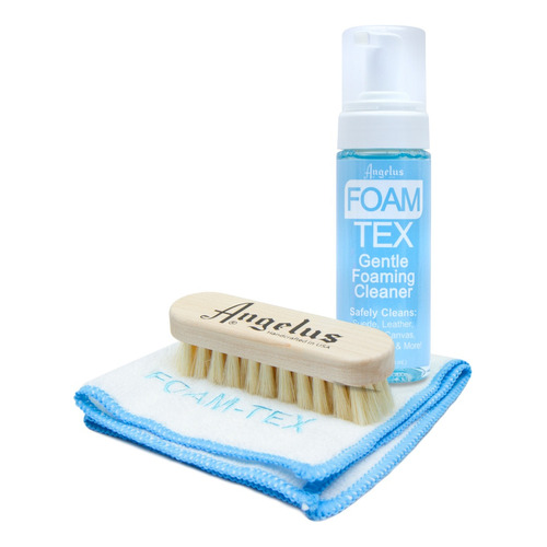 Kit Angelus Foam Tex (espuma Limpiadora Para Calzado)