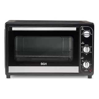 Horno De Mesa Eléctrico Bgh Bhe55m19n 55l Negro 220v-240v