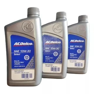 Aceite Mineral Base Premium Acdelco® 10w30