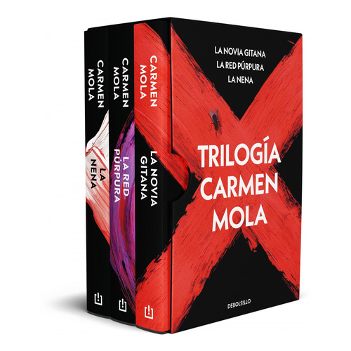 Libro: Trilogia La Novia Gitana (estuche). Mola, Carmen. Deb