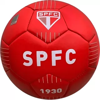 Bola De Futebol De Campo Spfc Red