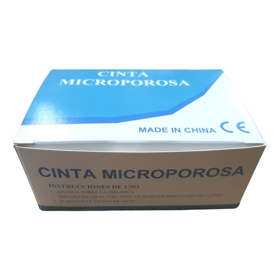Caja 6 Rollos De Cinta Microporosa Msp 77270 De 5 Cm X 8 Mts