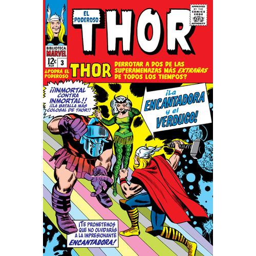 El Poderoso Thor 3 1964, De Jack Kirby. Editorial Panini Comics, Tapa Blanda En Español, 2023