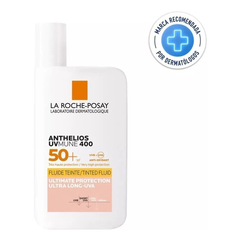 Anthelios Uvmune 400 Fps 50+ Con Color 50 Ml La Roche Posay