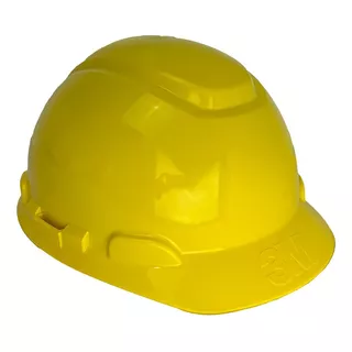 Capacete De Segurança C/ Carneira Obra Proteção Trabalho Cor Amarelo