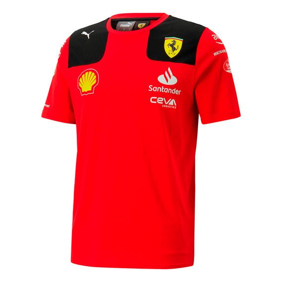 Playera Carlos Sainz Ferrari Oficial 2023 Fórmula 1 Original