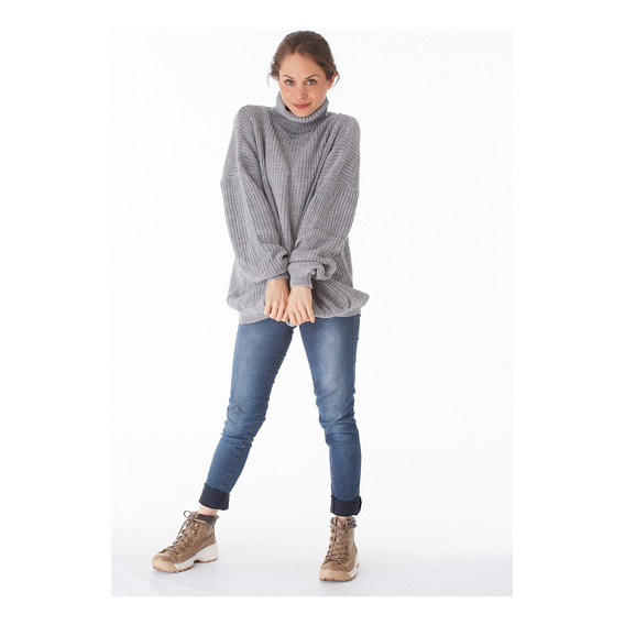 Sweaters Mujer Comodo Colores Suave Volados Chelsea Market