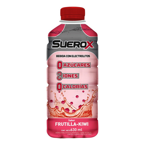 Suerox Bebida Hidratante 630ml Gusto Frutilla-kiwi