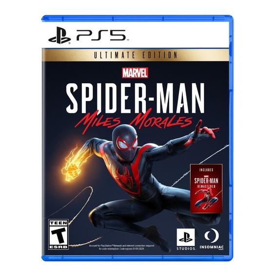 Spiderman Miles Morales Ultimate Edition Latam Ps5