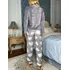 Pijama Conjunto Plush Franela