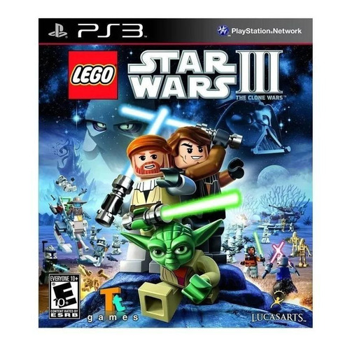 LEGO Star Wars III: The Clone Wars  Star Wars Standard Edition LucasArts PS3 Físico