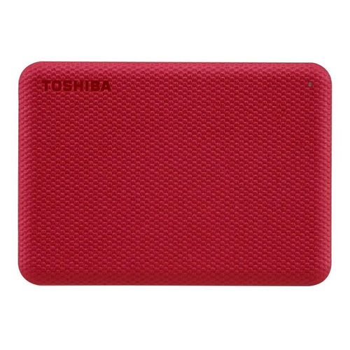 Disco duro externo Toshiba Canvio Advance HDTCA20X 2TB rojo