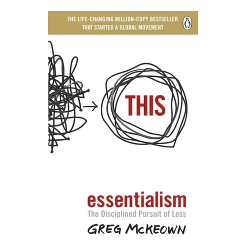Essentialism - The Disciplined Pursuit Of Less - Greg Mckeown, de Mckeown, Greg. Editorial Virgin Books, tapa blanda en inglés internacional, 2021