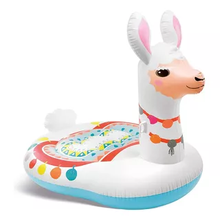 Isla Inflable Mega Llama Intex Color Multi