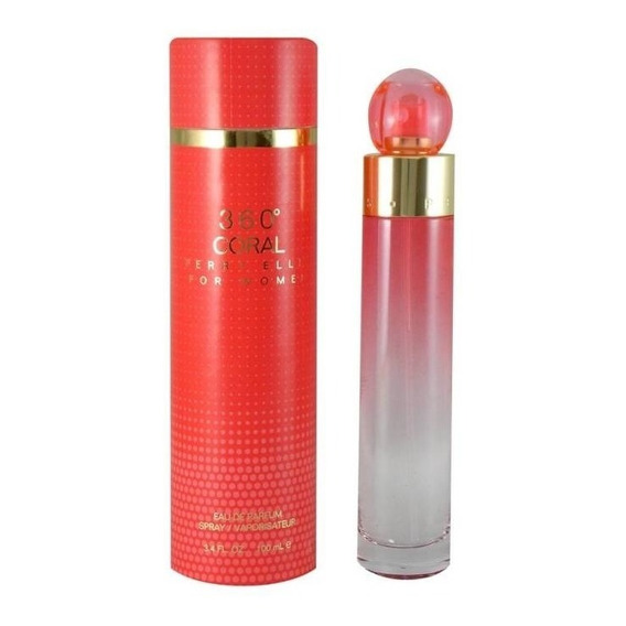 360° Coral 100 Ml Edp Spray De Perry Ellis