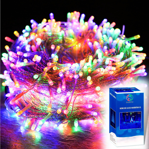 Serie Navideña Luces Navideñas 500led 25m 8modo Alta Calidad Color de las luces Multicolor