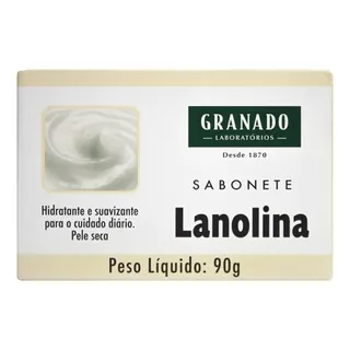 Sabonete Em Barra Lanolina Granado 90g - Hidrata E Suaviza