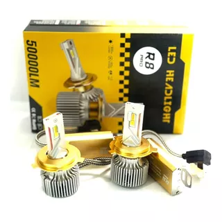 Kit De Leds R8 Pro H4 H13 9004 9007 5000lumens 300w