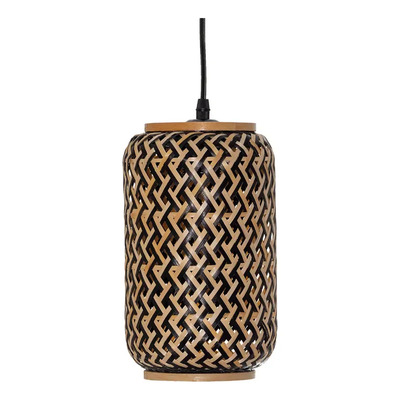 Colgante De Bambú 1×e27 Ø15×26cm Mks Natural