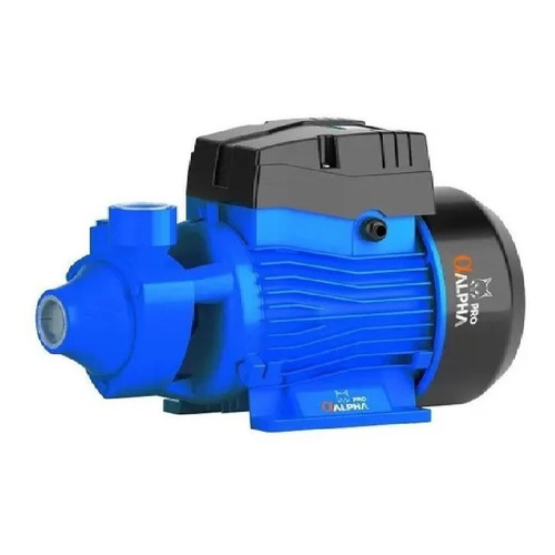 Bomba Agua Periferica Alpha Pro 1/2hp 370w Caudal 33l/min Color Azul Fase eléctrica Monofásica Frecuencia 50