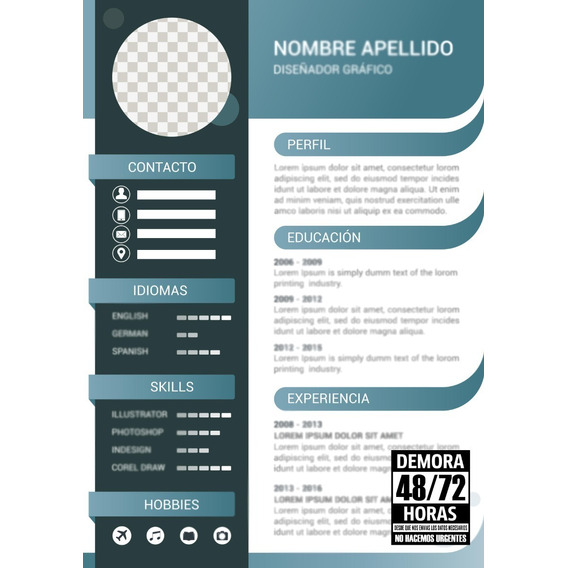 Cv Curriculum Vitae Armado Personalizado Profesional + Carta