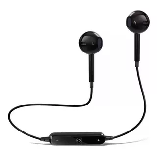 Fone De Ouvido Bluetooth S6 K30 Preto Ou Branco 