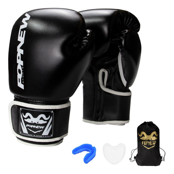 Guantes Entrenamiento Boxeo Con Velcro Profesional 8-16 0z