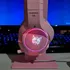 Audifonos Gamer Onikuma K9 Rosado Pink Orejas Gato Pc