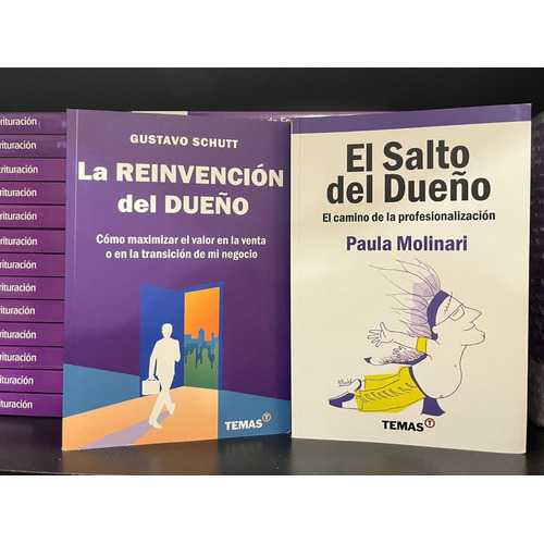El Salto Del Dueño + La Reinvencion Del Dueño, De Molinari Paula -schutt. Editorial Temas, Tapa Blanda En Español, 2021