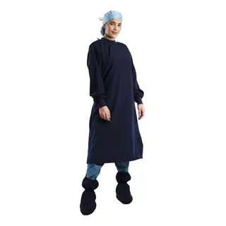 Bata Antifluido Unisex Medica Odontologica Lavable