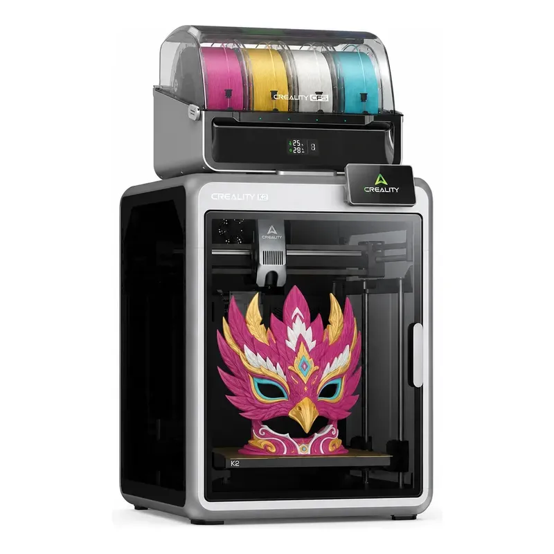 Impressora 3d Creality K2 Combo Com Cfs Multicolor, 600 Mm/s