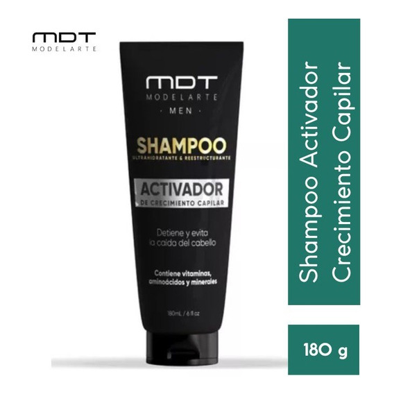 Mdt Shampoo Activador De Crecimiento Cap - g a $272
