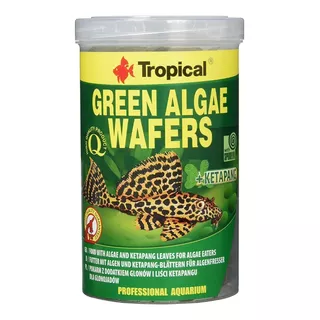 Tropical Alimento Vegetal Green Algae Wafers 450 G Pez Fondo