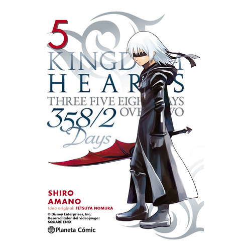 Kingdom Hearts 358/2 Days Nãâº 05/05, De Amano, Shiro. Editorial Planeta Cómic, Tapa Blanda En Español