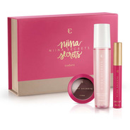 Kit Presente Niina Secrets Amora+box Exclusiva Kit Maquiagem