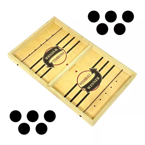 Jogo Sling Puck – Jogos de tabuleiro de estilingue de mesa, brinquedos  esportivos divertidos compatíveis para casa, aniversário, lounge, reunião  de