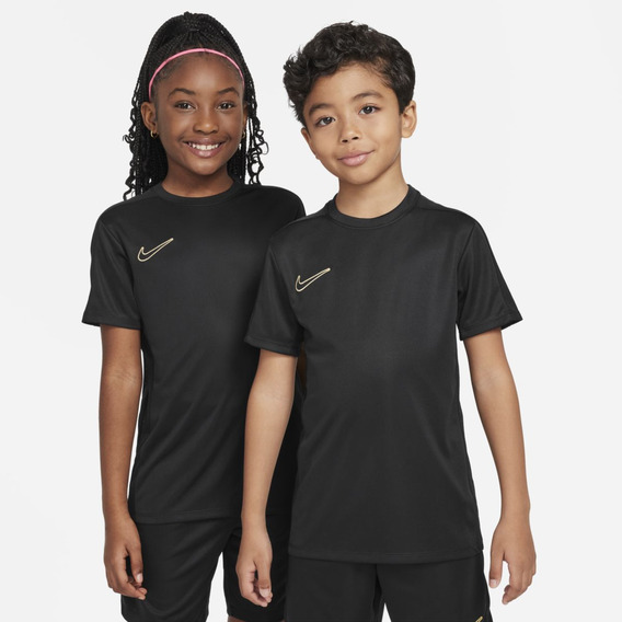 Playera De Fútbol Para Niños Nike Dri-fit Academy23 Negro