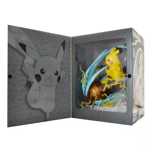 Pokémon Boneco De Batalha /case De Luxo Pikachu Colecionávei - Ri