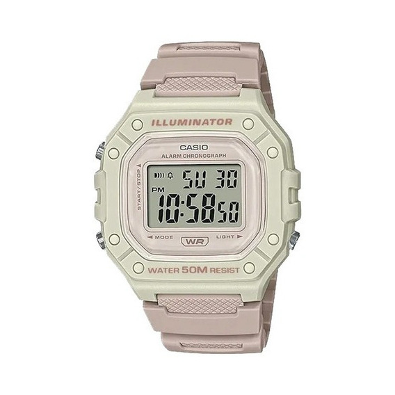 Reloj Casio Youth Dama W-218hc-4a2 Resistente Al Agua 50 Mts