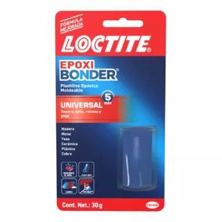 Pega Loctite Epoxi Bonder 30g Plastlina Epoxica Moldeable