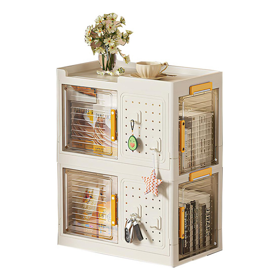 Cajas Decoradas Organizador De 2 Pisos Hogar Plegable Set