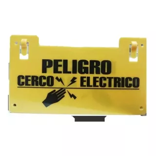 Kit Letreros De Advertencia Cerco Eléctrico 10 Unidades