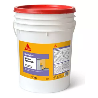 20l Pintura Sika Wall 50 Sellador Pigmentado Al Agua