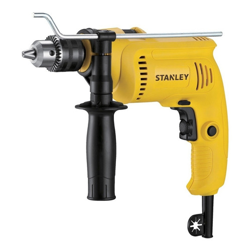 Taladro Percutor Stanley Sdh600 600w Mandril 13mm Color Amarillo Frecuencia 50 Hz