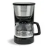 Cafetera Smartlife SL-CM4313 semi automática negra y acero inoxidable de filtro