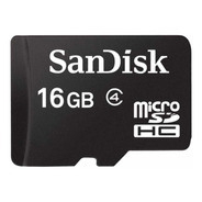 Cartão De Memória Sandisk Sdsdqm016gb35a Com Adaptador  16gb